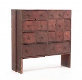 NEW ENGLAND PAINTED APOTHECARY