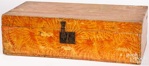 NEW ENGLAND PAINTED BASSWOOD LOCK
