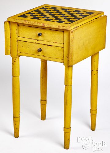NEW ENGLAND PAINTED DROP-LEAF