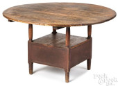 NEW ENGLAND PAINTED PINE CHAIR