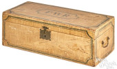 NEW ENGLAND PAINTED PINE LOCK