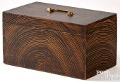 NEW ENGLAND PAINTED PINE LOCK