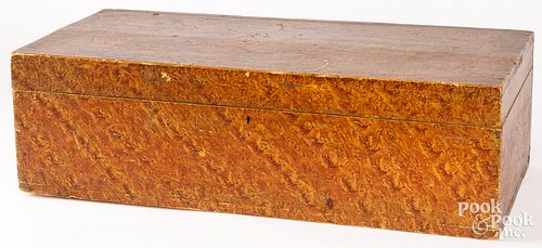 NEW ENGLAND PAINTED PINE LOCK