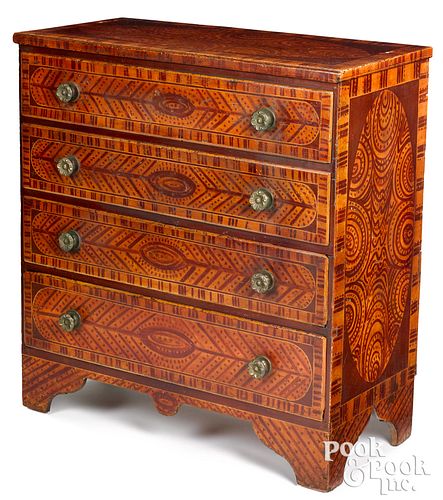 NEW ENGLAND PAINTED PINE MULE