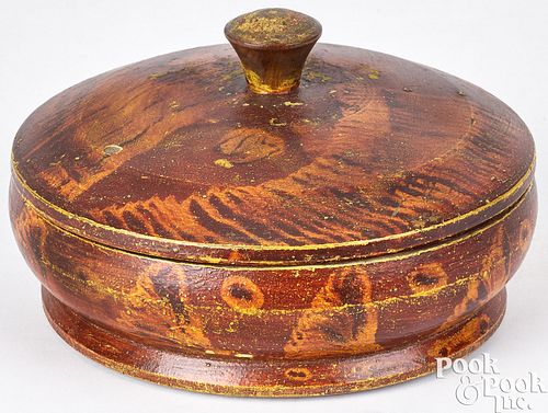 NEW ENGLAND PAINTED TREENWARE