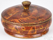 NEW ENGLAND PAINTED TREENWARE