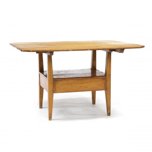 NEW ENGLAND PINE HUTCH TABLE