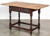 NEW ENGLAND PINE TAVERN TABLE,