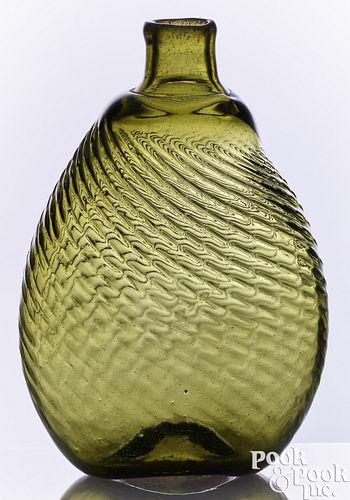 NEW ENGLAND PITKIN BLOWN OLIVE