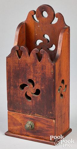 NEW ENGLAND POPLAR HANGING PIPE BOX