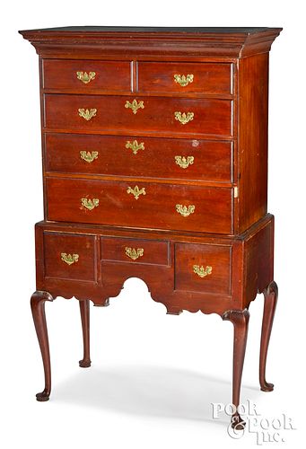 NEW ENGLAND QUEEN ANNE STAINED
