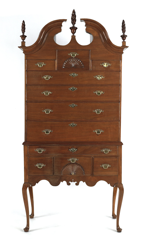 New England Queen Anne walnut