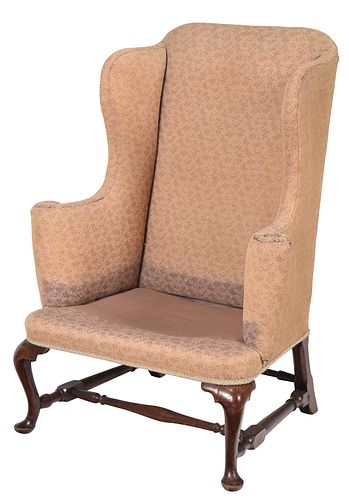 NEW ENGLAND QUEEN ANNE WALNUT AND