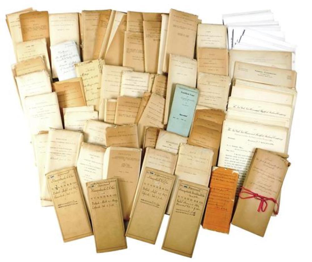 NEW ENGLAND RAILROAD EPHEMERA,