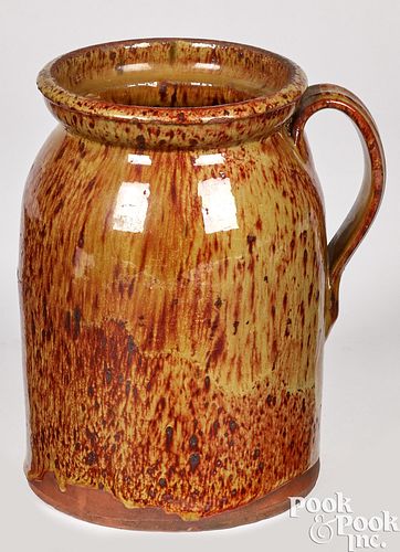 NEW ENGLAND REDWARE HANDLED