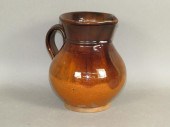 NEW ENGLAND REDWARE PITCHERca.