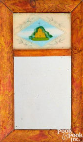 NEW ENGLAND SHERATON PAINTED P