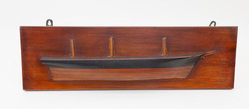 NEW ENGLAND SHIPBUILDER'S HALF HULL