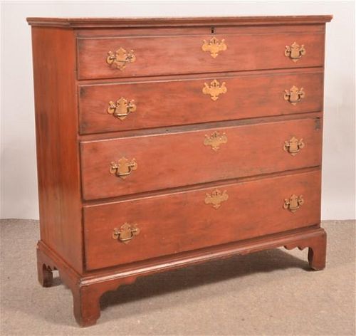 NEW ENGLAND SOFTWOOD RED PAINTED