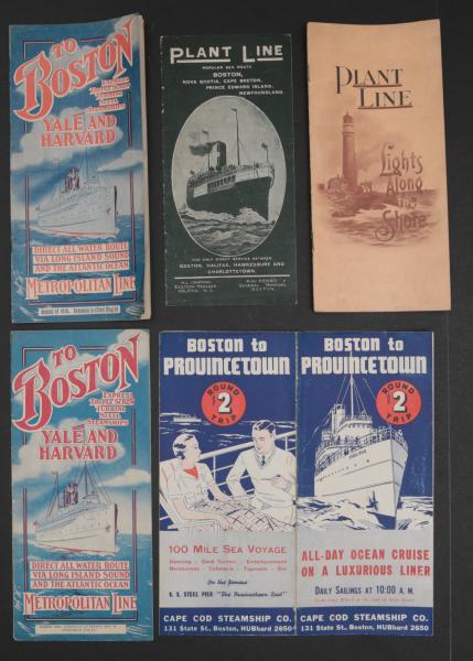 NEW ENGLAND STEAMSHIP TRAVEL