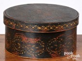 NEW ENGLAND STENCILED BENTWOOD