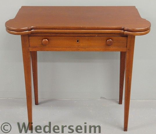 New England walnut gaming table