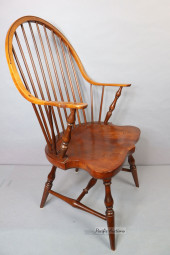 NEW ENGLAND WINDSOR ARM CHAIR,