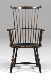 New England Windsor armchair,