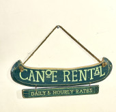 NEW ENGLAND WOODEN FOLKART CAN
