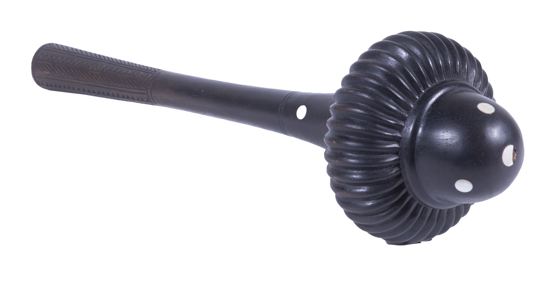 NEW GUINEA WAR CLUB Carved Ebony