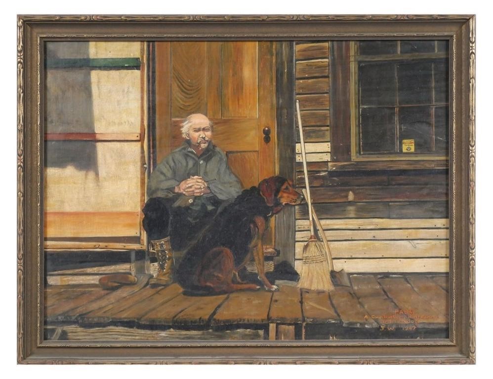 NEW HAMPSHIRE FARM PAINTING,