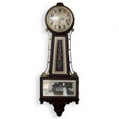 NEW HAVEN BANJO WALL CLOCKDESC