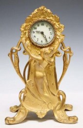 NEW HAVEN CLOCK CO. ART NOUVEA