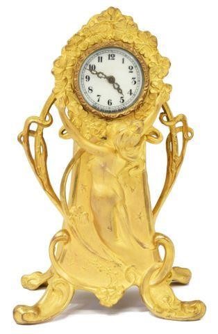 NEW HAVEN CLOCK CO. ART NOUVEAU