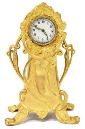 NEW HAVEN CLOCK CO. ART NOUVEA