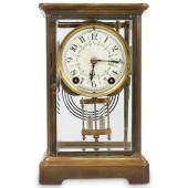 "NEW HAVEN CLOCK CO." BRASS &