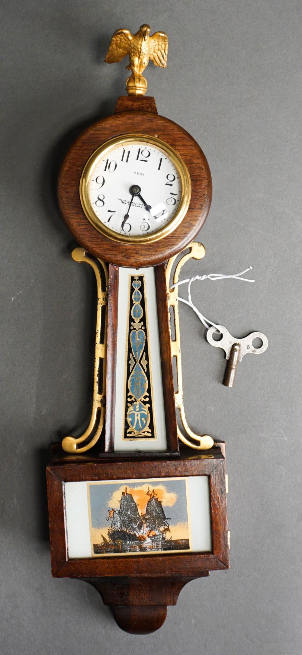 NEW HAVEN CLOCK COMPANY BRASS