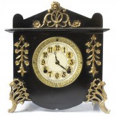 NEW HAVEN CLOCK COMPANY EBONIZ