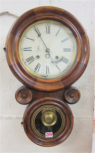 NEW HAVEN IONIC WALL CLOCK