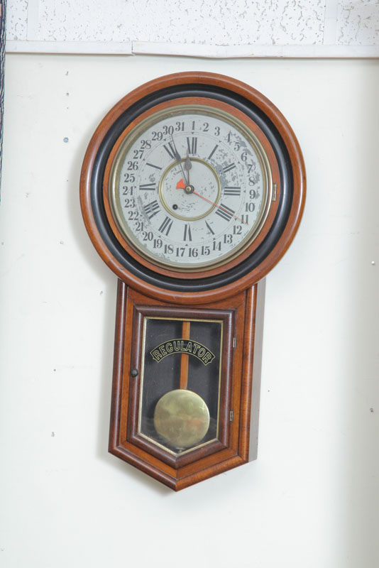 NEW HAVEN REGULATOR WALL CLOCK.