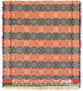 NEW HOLLAND JACQUARD COVERLET<