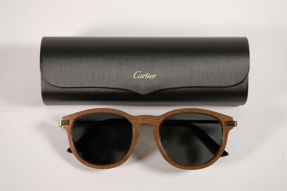 NEW IN BOX CARTIER SANTOS WOOD