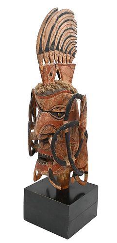 NEW IRELAND MASK OR HEAD, HAVING