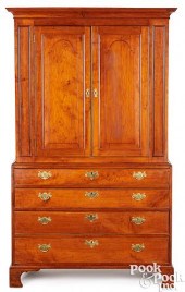 NEW JERSEY CHIPPENDALE CHERRY