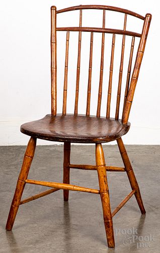 NEW JERSEY WINDSOR CHAIR, BRANDED