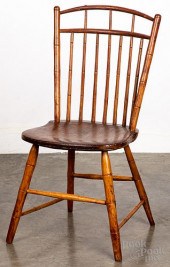 NEW JERSEY WINDSOR CHAIR, BRAN