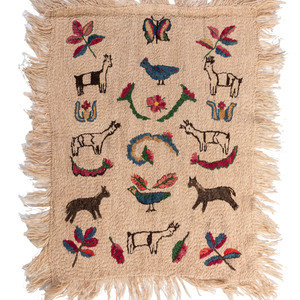 New Mexican Colcha mid-20th century