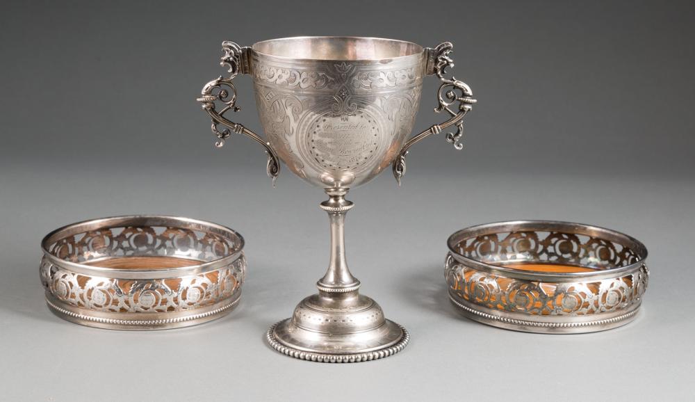 NEW ORLEANS SILVERPLATE ROWING