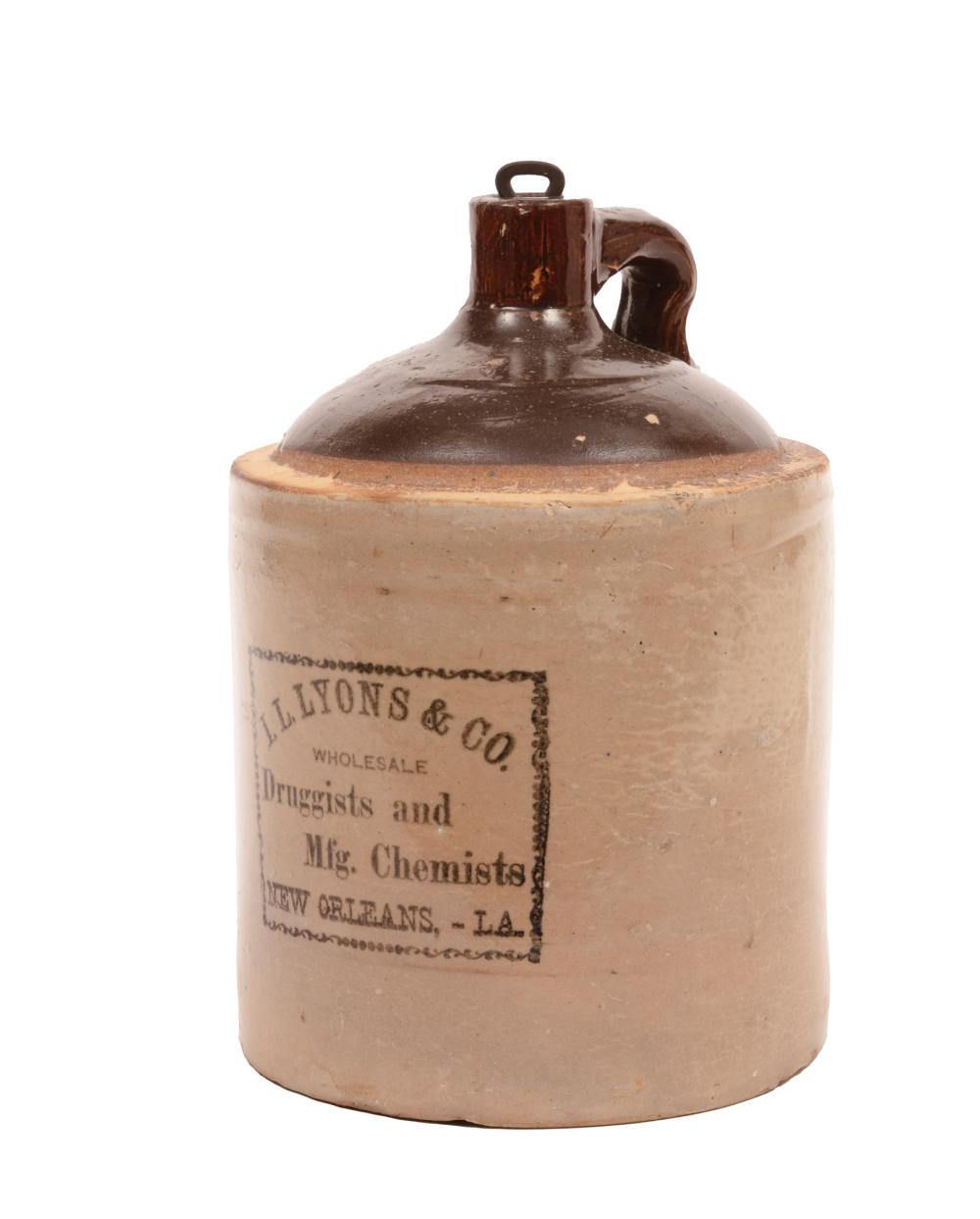 NEW ORLEANS STONEWARE WHISKEY