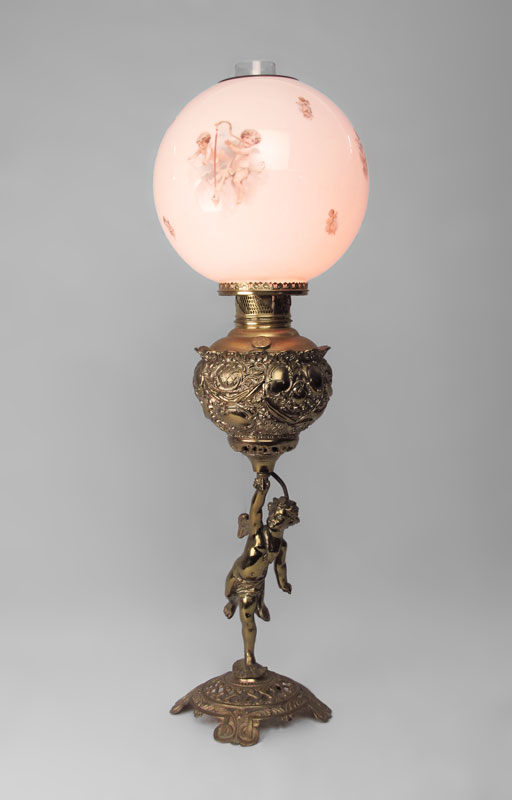 NEW ROCHESTER CHERUB FIGURAL OIL